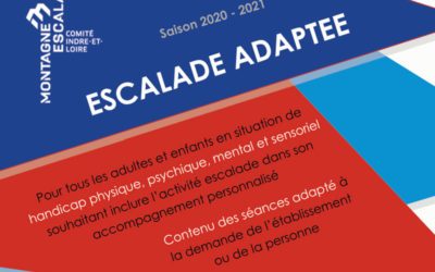 Escalade adaptée pour tous les handicaps