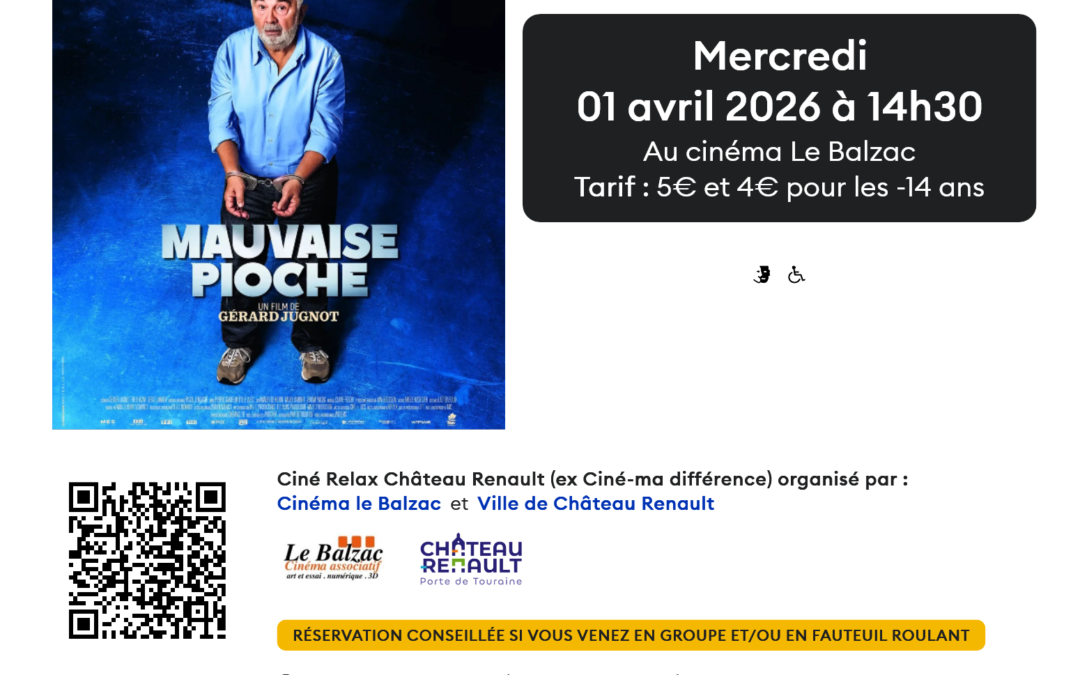 Ciné relax – Château Renault – 1er avril 2026