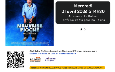 Ciné relax – Château Renault – 1er avril 2026